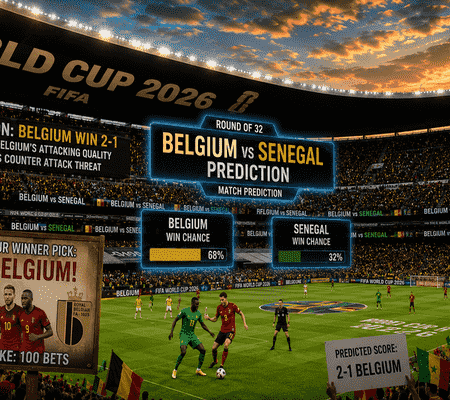 Belgium vs Senegal Predictions: WC 2026 Round of 32