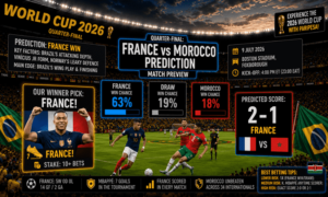 France vs Morocco Predictions WC 2026 Quarter-Final