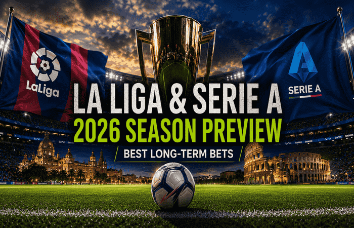 La Liga & Serie A 2026 Season Preview: Best Long-term Bets