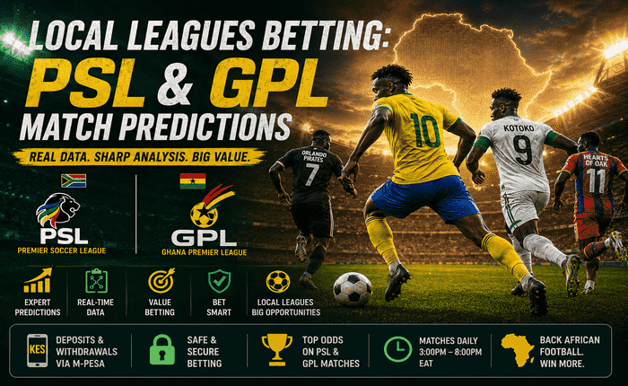Local Leagues Betting PSL & GPL Match Predictions