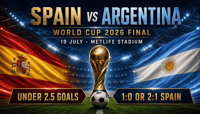 Spain vs Argentina Predictions: WC 2026 Final