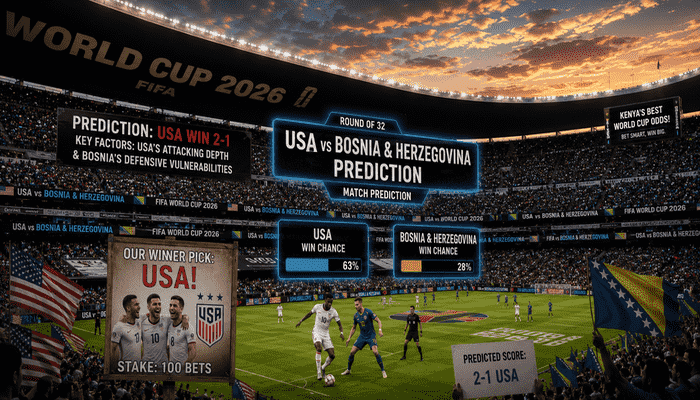 USA vs Bosnia Predictions: WC 2026 Round of 32