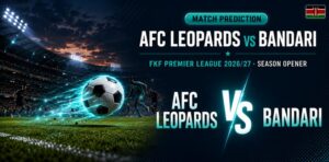 AFC Leopards vs Bandari FKF Premier League 2026/27 match prediction banner
