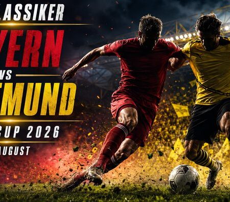 Bayern Munich vs Borussia Dortmund: 2026 Franz Beckenbauer Supercup Prediction