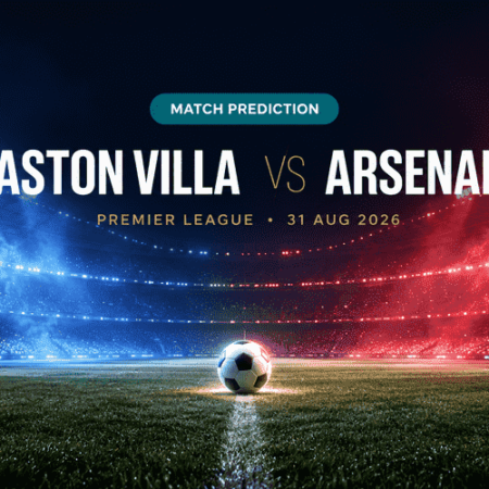 Aston Villa vs Arsenal: Premier League Round 2 Prediction