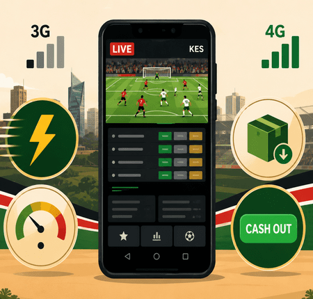 Best Mobile Apps for Sports Betting in Kenya: Speed, Data & Cash-Out Compared