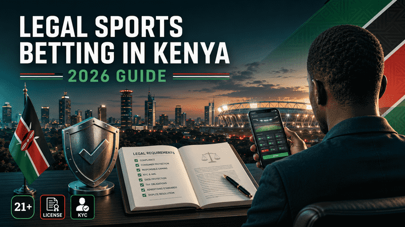 Kenya betting licensing and Gambling Regulatory Authority requirements illustration